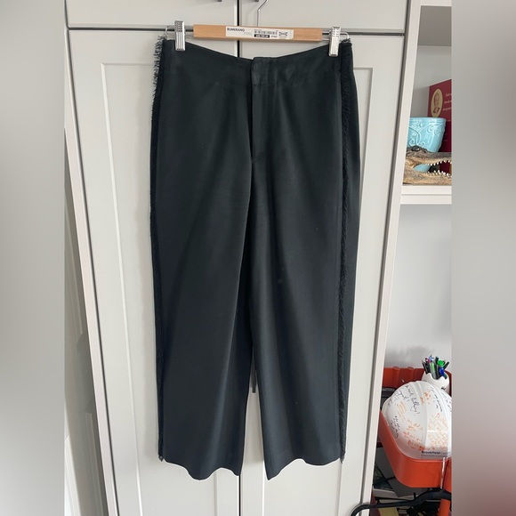 Club Monaco Black Trousers Pants - Picture 1 of 4